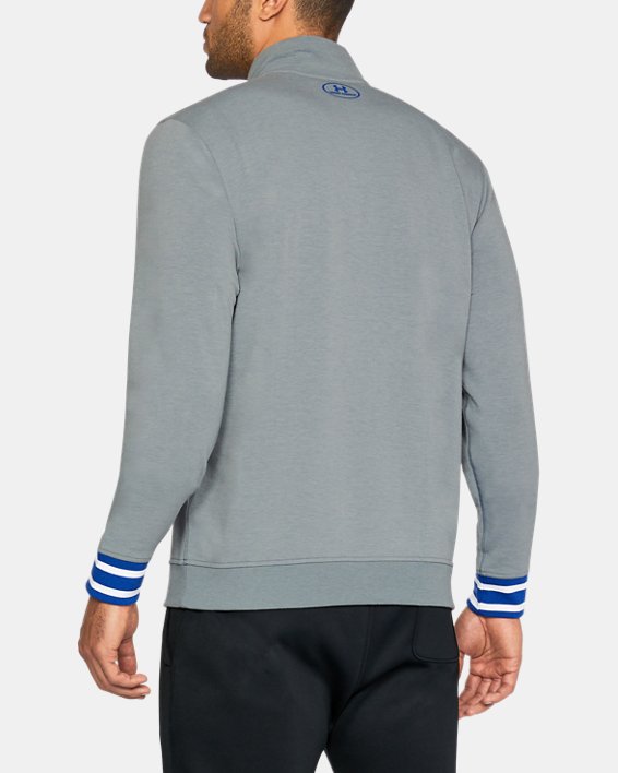 Men's Cal Bears UA SweaterFleece ¼ Zip Long Sleeve, Gray, pdpMainDesktop image number 1